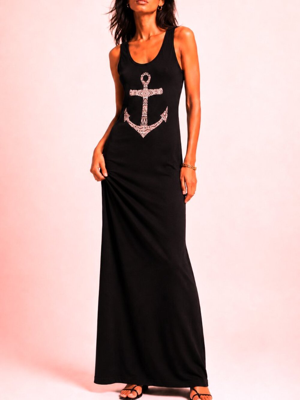 'Stash Style' T-Shirt Maxi Dress, y2k